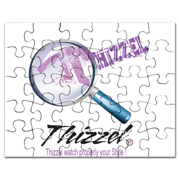 Magnifier Logo Puzzle