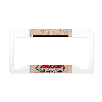 Thizzel Class License Plate Holder