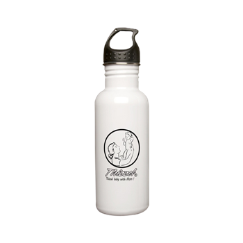 Mom Baby Logo Stainless Steel Water Bottle