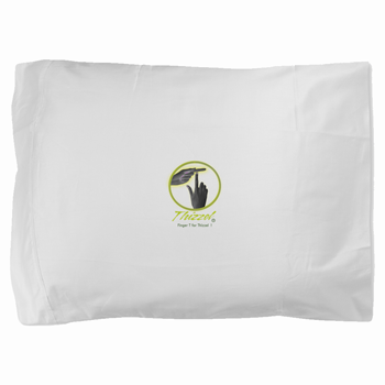 Finger T Logo Pillow Sham