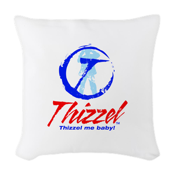 Thizzel Woven Throw Pillow
