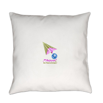 Space Logo Everyday Pillow