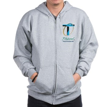 Thizzel Encompass Logo Zip Hoodie