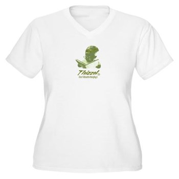 Thizzel Study Logo Plus Size T-Shirt