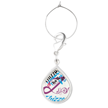 Vector Graphics Logo 01 Teardrop Wine Charm