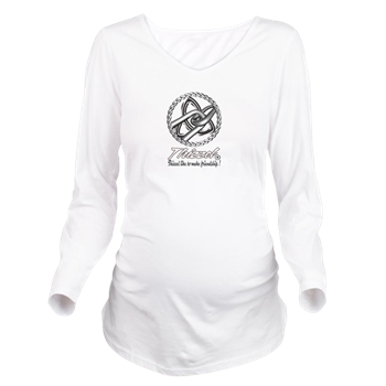 Friendship Logo Long Sleeve Maternity T-Shirt