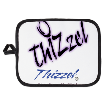 Text Effect Logo Potholder