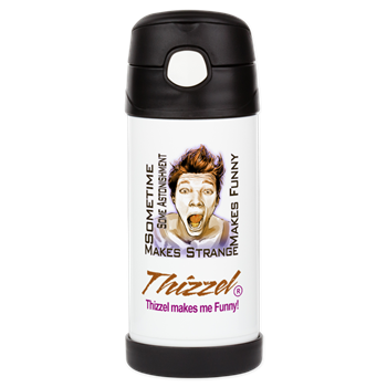 Thizzel makes me Funny Insulated Cold Beverage Bot