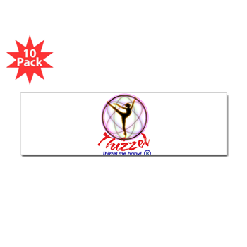 Thizzel Dancing Bumper Bumper Sticker