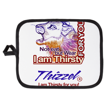 Am Thirsty Logo Potholder