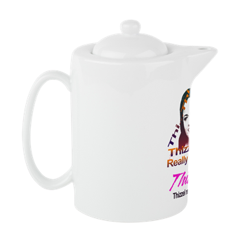 Thizzel Elegant Logo Teapot
