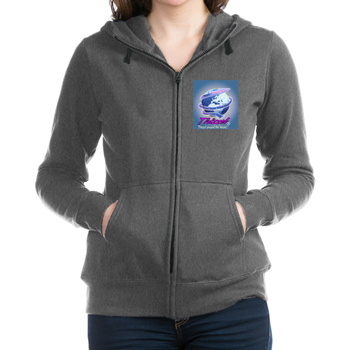 Thizzel Globe Women's Zip Hoodie