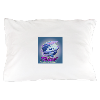 Thizzel Globe Pillow Case