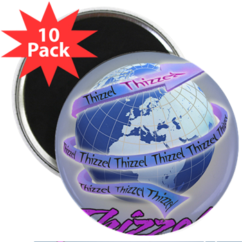 Thizzel Globe Magnets