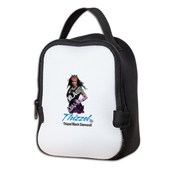 Thizzel Diamond Neoprene Lunch Bag