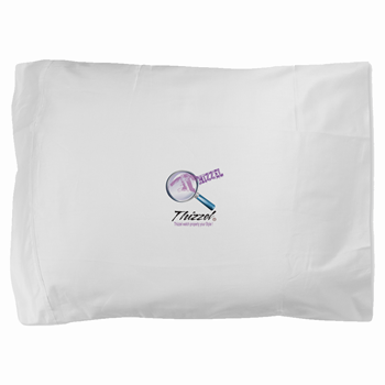 Magnifier Logo Pillow Sham