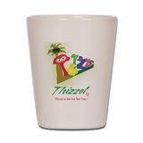 Live Tex Tree Vector Logo Shot Glass