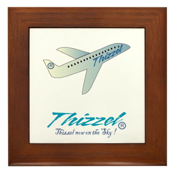 Travel Vector Logo Framed Tile