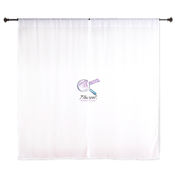 Magnifier Logo Curtains