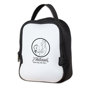 Mom Baby Logo Neoprene Lunch Bag