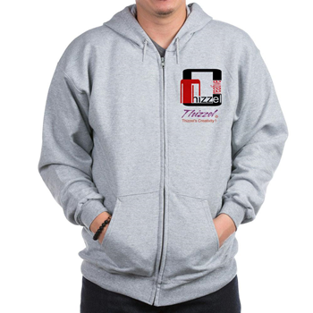 Thizzel Creativity Logo Zip Hoodie