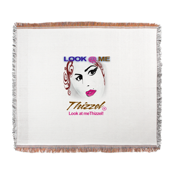 Look at Me Thizzel Woven Blanket