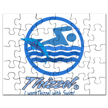 Swimming Logo Puzzle