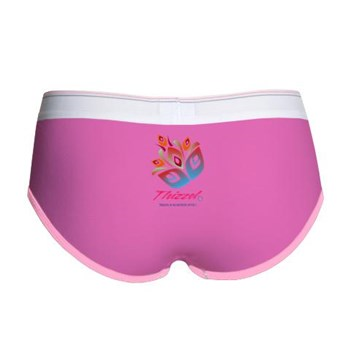 Artistic Leaves Logo Women's Boy Brief