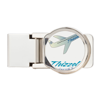 Travel Vector Logo Money Clip