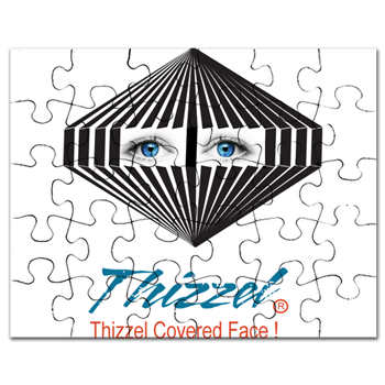 Thizzel Face Logo Puzzle