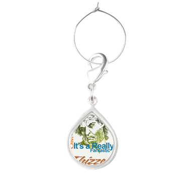Thizzel really Fantastic Teardrop Wine Charm