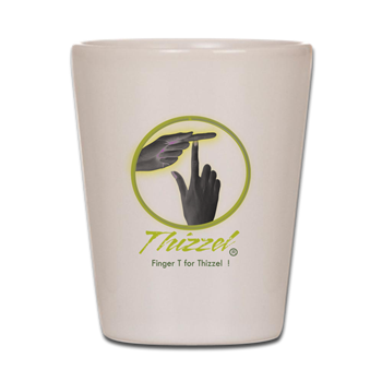 Finger T Logo Shot Glass