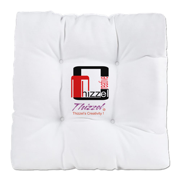 Thizzel Creativity Logo Tufted Chair Cushion