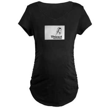Thizzel Lady Maternity T-Shirt