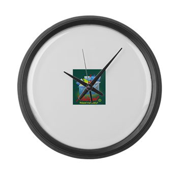 Thizzel Gifts Large Wall Clock