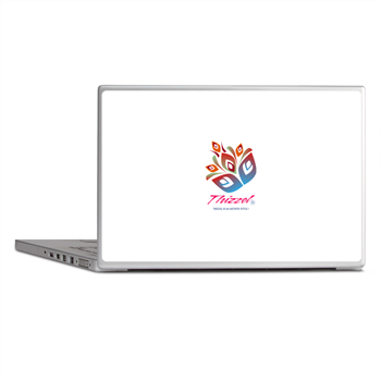 Artistic Leaves Logo Laptop Skins