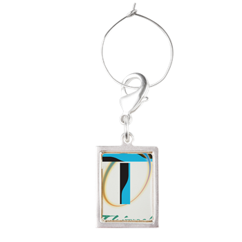 Thizzel Encompass Logo Wine Charms