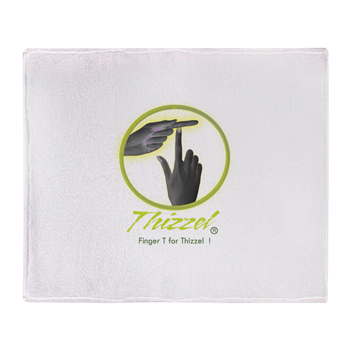 Finger T Logo Throw Blanket