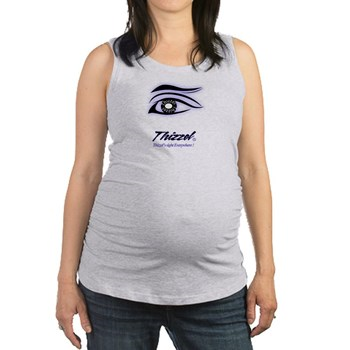Thizzel Sight Logo Maternity Tank Top