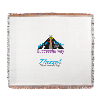 Thizzel Successful Logo Woven Blanket