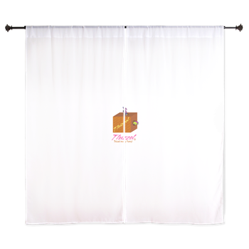Funny Logo Curtains