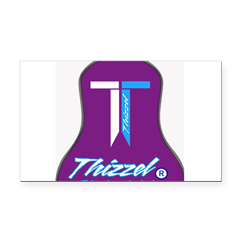 Thizzel Bell Rectangle Car Magnet