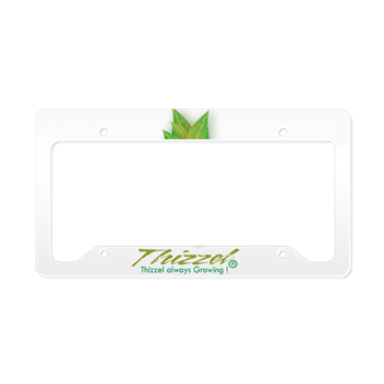 Growing Vector Logo License Plate Holder