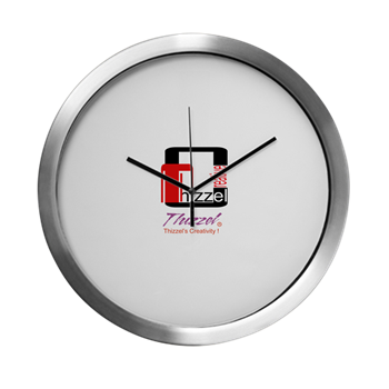 Thizzel Creativity Logo Modern Wall Clock