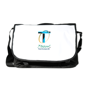Thizzel Encompass Logo Messenger Bag