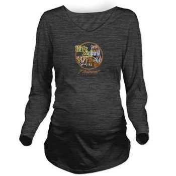 Power Logo Long Sleeve Maternity T-Shirt