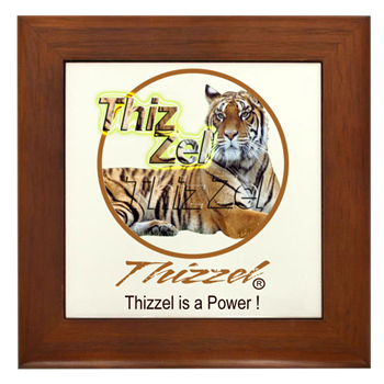 Power Logo Framed Tile