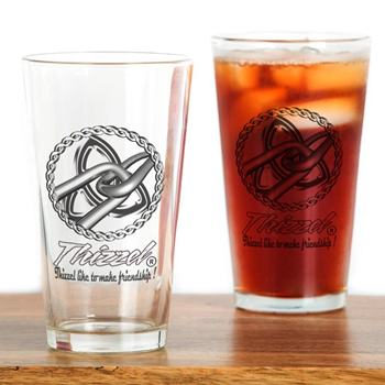 Friendship Logo Drinking Glass