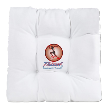 Runner Logo Tufted Chair Cushion