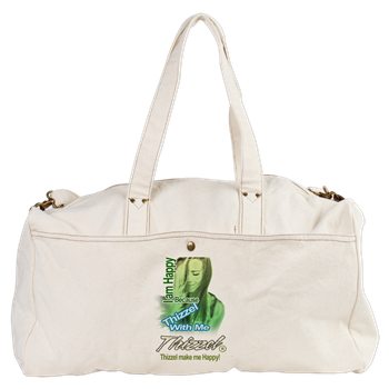 Thizzel make me Happy Duffel Bag